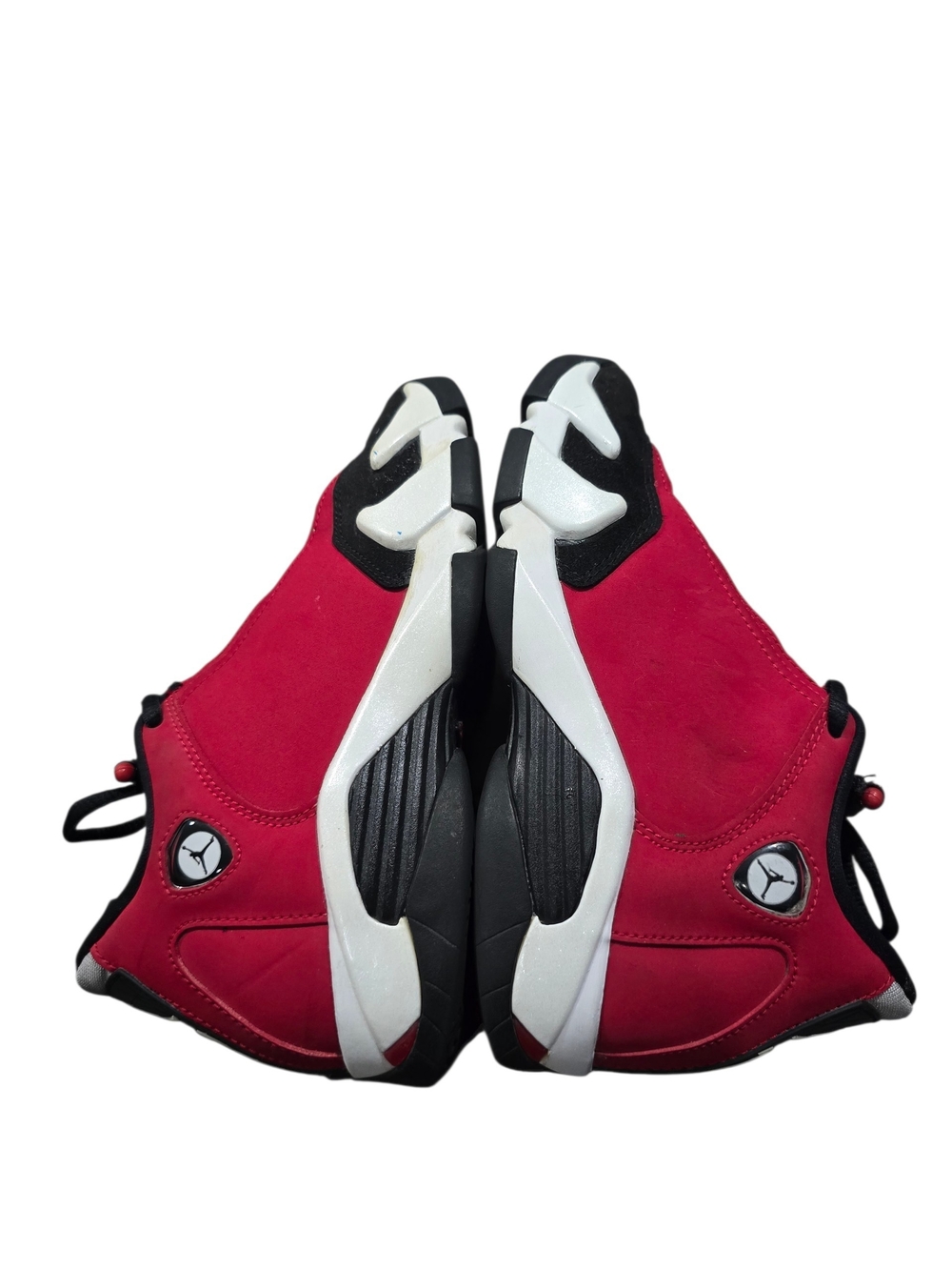 Jordan 14 Retro Gym Red Toro Size 4Y - Picture 7 of 12